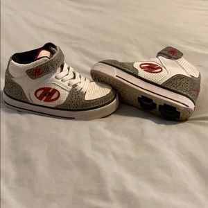 Heelys.  Youth size 13c. Sketchers